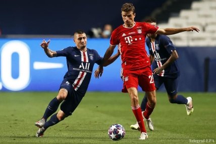 Мюллер и Верратти в финале Лиги чемпионов