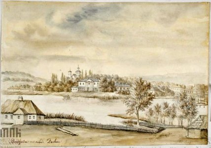 Краєвид місцевості над річкою Дохна