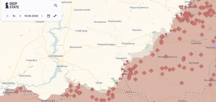 Олександрівський напрямок на карті DeepState