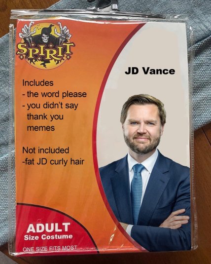 Костюм Джей Ді Венса на Геловін