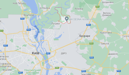 Зазим’я на карті