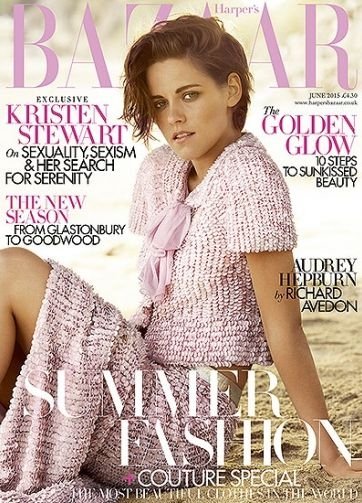 Кристен Стюарт вновь появилась на обложке модного глянца