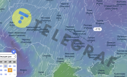 Погода в Україні 10 січня