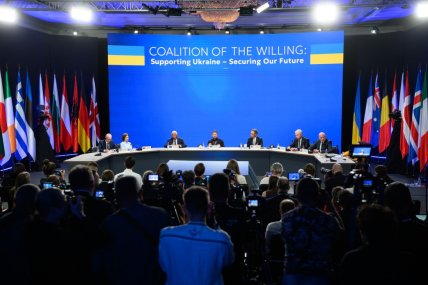 Засідання Коаліції охочих у Києві 24 серпня. Фото Офіс президента