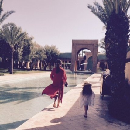 Виктория Бекхэм учит дочку одеваться со вкусом