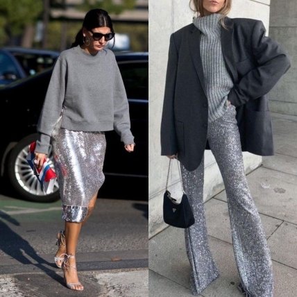 Як носити паєтки у повсякденних образах