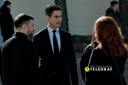 Владимир Зеленский и Роб Йеттен. Фото Ян Доброносов/"Телеграф"