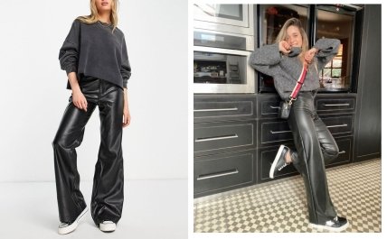 Шкіряні брюки