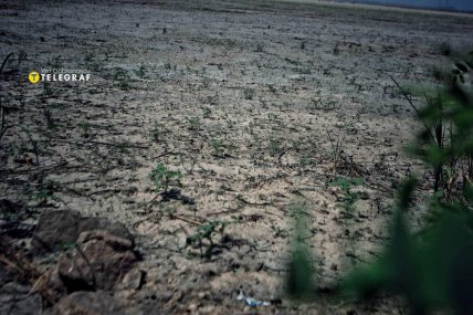 Каховское водохранилище после подрыва дамбы
