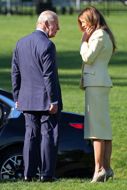 Меланія Трамп і король Чарльз III