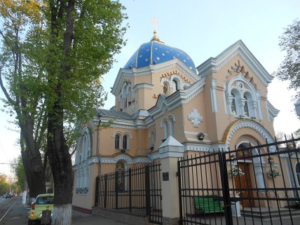 Церковь Адриана и Натальи на Французском бульваре в Одессе.