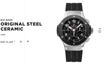 Часы Хаблот Биг Бенк цена