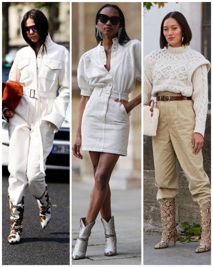 Стильные образы с ковбойками