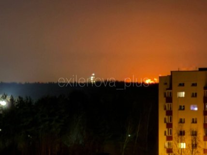 Пожежа в Усть-Лузі