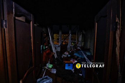 Квартира в Киеве, поврежденная при ударе РФ 10.10.2025