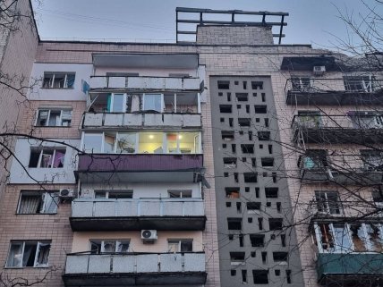 Последствия атаки дронов на Черкассы