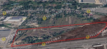Земельный участок на улице Якова Качуры, 13-Б. Скриншот Google Earth