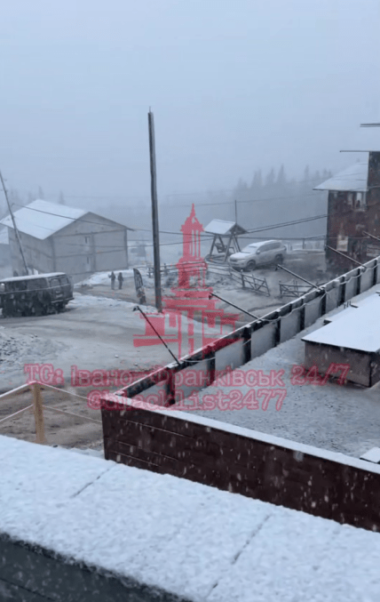 сніг драгобрат