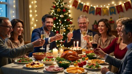 тосты на новый год, пожелания на новый год