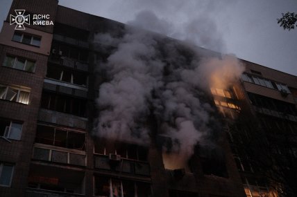Наслідки удару РФ по Києву 15 червня 2026 року
