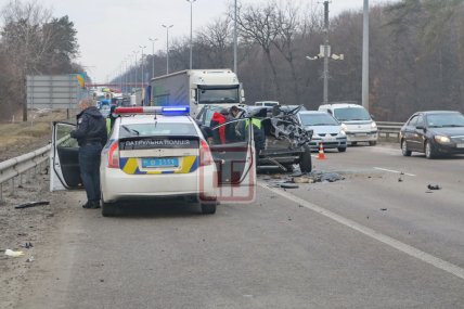 ДТП на Житомирской Киев