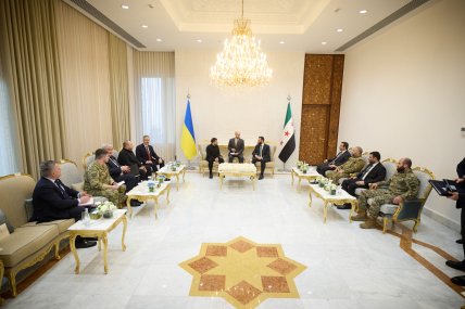 Встреча делегаций Украины и Сирии