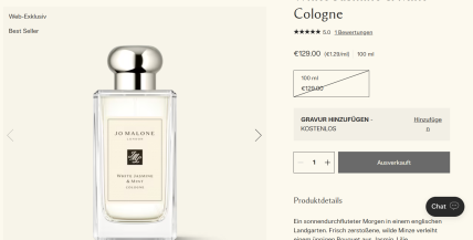 Jo Malone White Jasmine & Mint