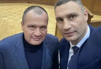 Артур Палатний та Віталій Кличко