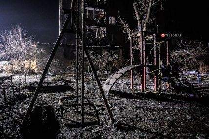 Наслідки ракетного удару по житловому будинку у Вишгороді Київській області 23.11.2022