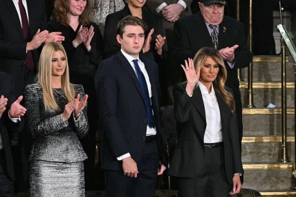 Иванка Трамп, Беррон Трамп, Мелания Трамп