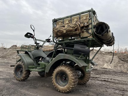 электроквадроцикл HIMAKS со стороны