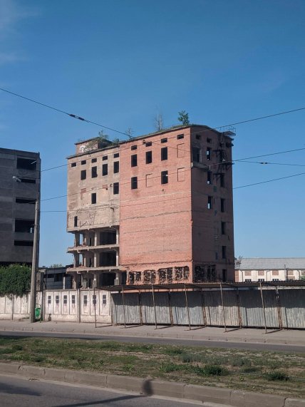 Підрив елеватора у Харкові фото