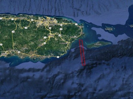 Супутникові знімки біля Венесуели