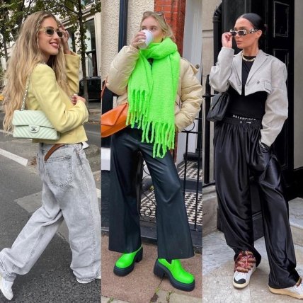 девушки в стильной одежде