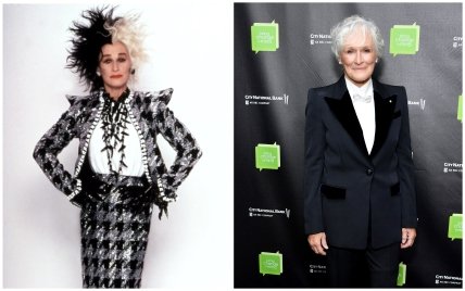 Гленн Клоуз у фільмі 101 далматинець і зараз