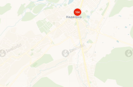 Карта загрязнения воздуха в Ивано-Франковской области