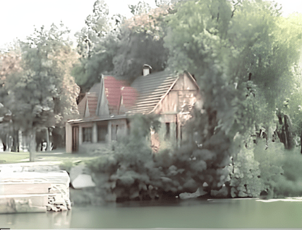 Кафе на острове Кемпа в Виннице