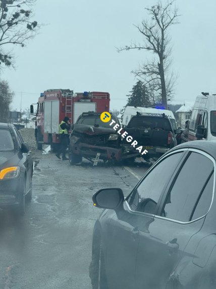 Аварія на трасі М06 Львів-Київ 25 січня 2026