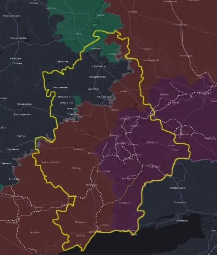 Оккупированные территории Украины после 44 месяцев наступления армии РФ 15.12.2025