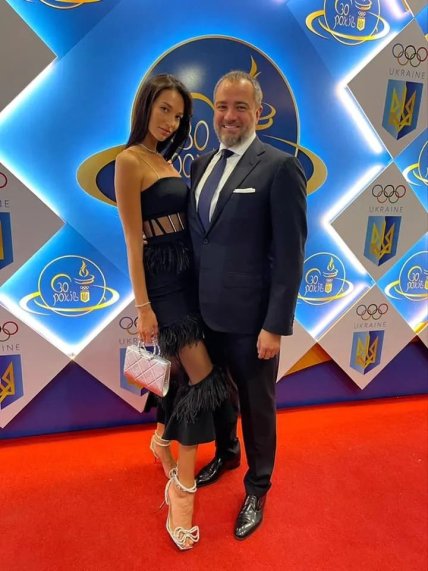 Андрей Павелко и Екатерина Чаус