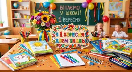 открытка с 1 сентября днем знаний