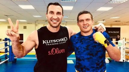 Володимир Кличко та Олексасндр Усик