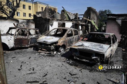 Последствия удара России по Вишневому 6.07.2026