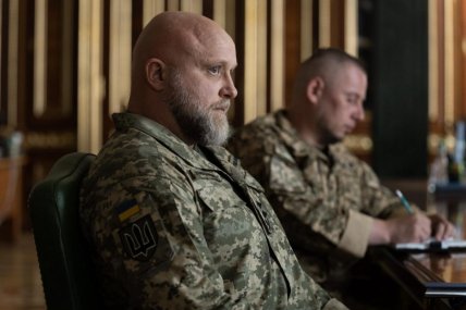 Володимир Горбатюк на зустрічі з Зеленським