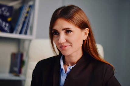 Фото голова громадського антикорупційного центру Межа Мартина Богуславець