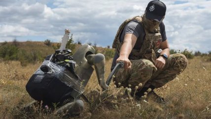 Робопес на службі в ЗСУ