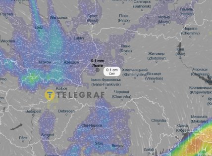 Сніг у Львові