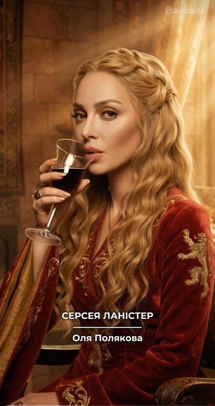 Оля Полякова в образі Серсії Ланністер