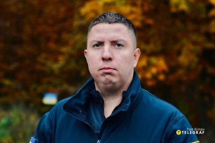 Фото начальник групи підводного розмінування та спеціальних водолазних робіт Вадим Дерімов