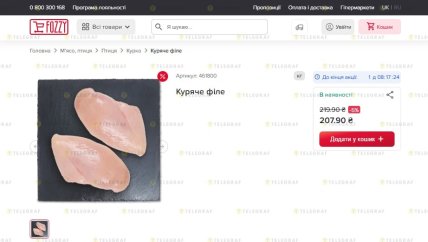 Где сэкономить на курином филе